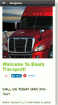 Mobile Screenshot of bearstransport.com
